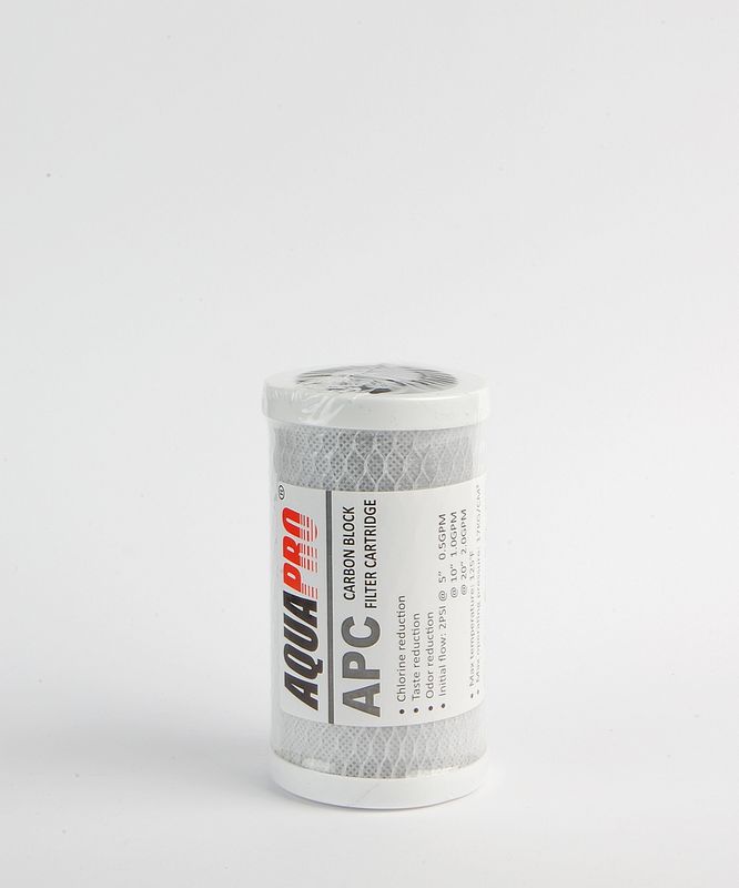 Kullfilter karbonblokk innsats 5'' AquaPro 